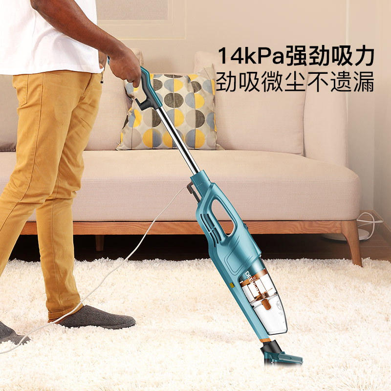 德尔玛多功能真空过滤立式手持推杆两用吸尘器 一机多用的清洁新体验